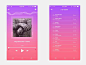 音乐APP UI界面设计欣赏