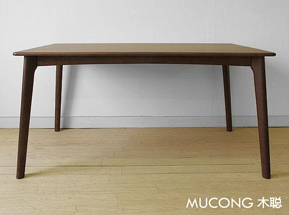 日式实木北欧现代风格白橡木餐桌简约设计-...