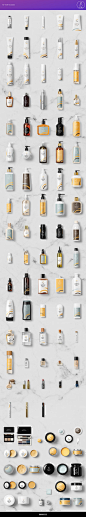 Cosmetic Packaging Branding MockUp  by Mockup Zone on @creativemarket