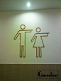 Environment Design: Week 9 2nd post: Creative toilet sign