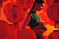 Chinese New Year Fashion Campaign for Au Pont Rouge : Advertising campaign for Au Pont Rouge