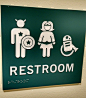 有创意才够味!! 千奇百怪的男女厕所标 设计圈 展示 设计时代网-Powered by thinkdo3