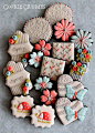 Spring Cookie Platter by Cookie Crumbs