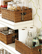 kitchen storage baskets