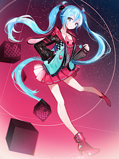 炽眸妖冶采集到初音