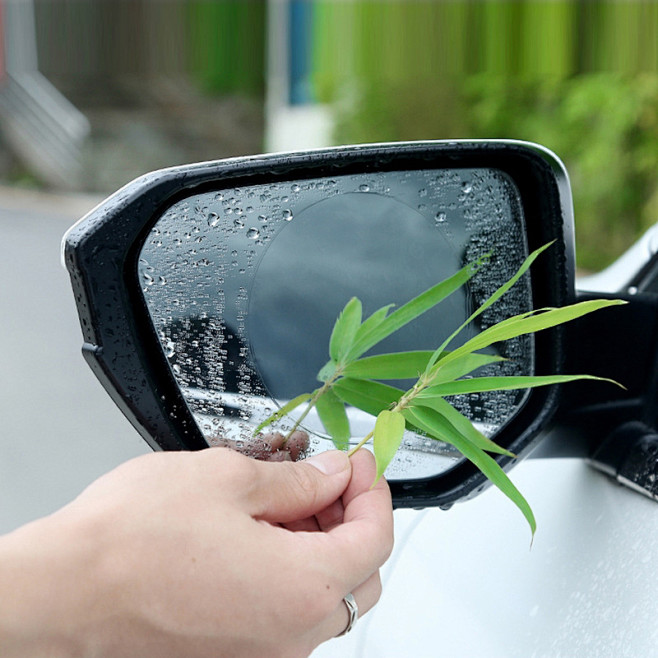 汽车后视镜防雨膜 车载倒车镜专车专用防雾...