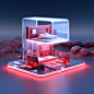 ls7623_Isometric_futuristic_home_with_red_and_blue_lights_and_a_efafe215-fe7b-468a-91a7-18d02b11bd03