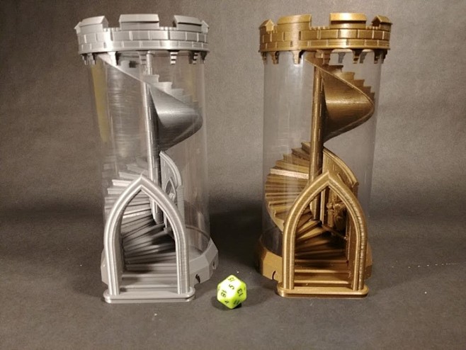 3D模型中世纪塔 - 让掷骰子变得超级有...