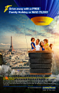 Goodyear | Family Holiday at France : Concept & Digital Image Compositing for Good Year Campaign