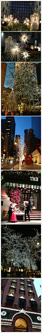 [美国的圣诞气氛] 很浓厚，尤如置入童话世界的灯饰，踏入12月，美国的大街小巷便洋溢佳节气氛，如果朋友们有兴趣来纽约旅游，我极力推荐这个季节到来，购物~这个月是全年最便宜。过完圣诞节还接力1月1号的时代广场新年倒数。http://kan.weibo.com/ceditor?wid=3502278829855438