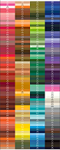 颜色表大全 颜色代码 设计配色表 网页配色表