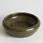 【雅集堂】茶叶末笔洗 茶洗 手工陶瓷 可养水生植物