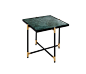 Side Table BRASS on BLACK - Green Marble by HANDVÄRK | Night stands | Architonic : All about Side Table BRASS on BLACK - Green Marble by HANDVÄRK on Architonic. Find pictures & detailed information about retailers, contact ways & request options f