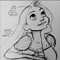 disney rapunzel draw: Disney Drawing, Disney Cartoon Drawings, Disney Sketches, Drawing Ideas, Rapunzel Sketch, Tangled Rapunzel Drawing, Tangled Drawing, Rapunzel Drawings, Drawing Disney