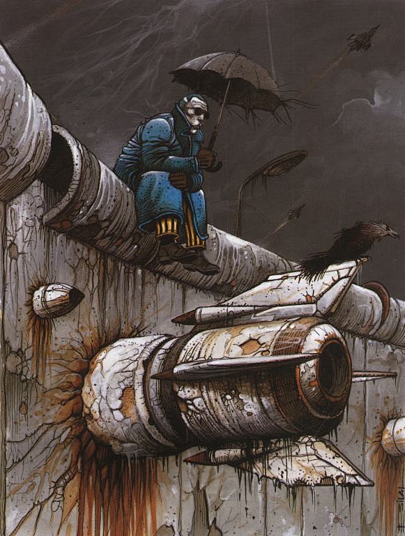 Enki Bilal 插画作品欣赏