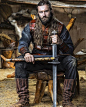 Rollo from season 3 Vikings #Vikings