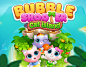 Game Art - Bubble Cat : A puzzle game project for the google store