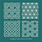 矢量设计素材 50张阿拉伯伊斯兰风格纹样几何图案背景底纹EPS格式-淘宝网