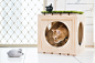 拍拍 Pets' and design : product : photography : 拍拍pets' and design works for products for pets. The new product is the wooden cube for cats to play with. We would like to catch how happy the cats are, this is the reason to design. 