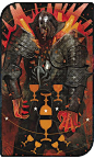 《Dragon Age Inquisition Tarot》虽然龙腾世纪的游戏我不太爱玩，但是对里面的塔罗牌真是一见钟情，无论是从平面构成的角度还是从绘画的角度。另外必须要夸赞一下Pinterest升级后的图片搜索功能，基本上可以不用google了。更多搜索结果戳这里→OPinterest ；ODragon Age Inquisition Tarot