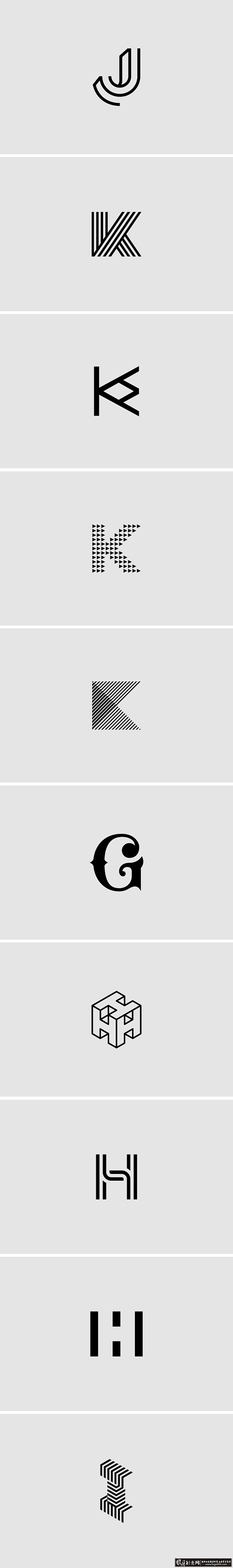 标志logo 创意字母设计 创意提设计设...