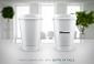 STARBUCKS Style Mockup (Free) : Free and Smart STARBUCKS Style Cup Mockup for Adobe Photoshop CS5-CS6