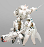 White uniform 3, Henu Caulfield Joo : Flying cat with battle suit