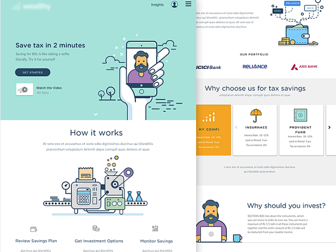 Landing page - tax s...