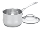 Amazon.com: Cuisinart 419-14 Contour Stainless 1-Quart Saucepan with Cover: Kitchen & Dining