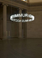 Elegant neon by Cerith Wyn Evans via @thinkstudionyc