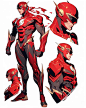 Metal Flash suit by KaptainCoca on instagram