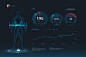 Gyrosco.pe Helix Theme : Gyroscope is a personal dashboard powered by your life. I was asked by founder Anand Sharma to design a new theme called "Helix" which would be a new dashboard which would visualize everything about your body.