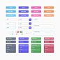 IOS7扁平风格的表单ui界面设计元素psd分层素材下载 http://www.17sucai.com/pins/5958.html