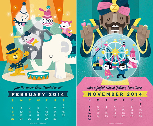 RAINBOWLAND CALENDAR...