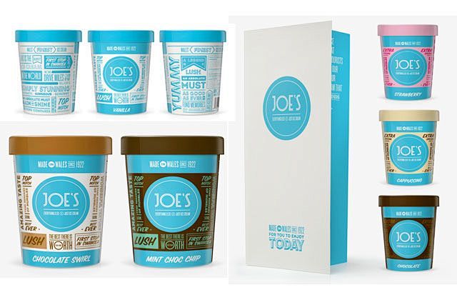 夏日的清凉：国外创意冰淇淋包装设计 #采...