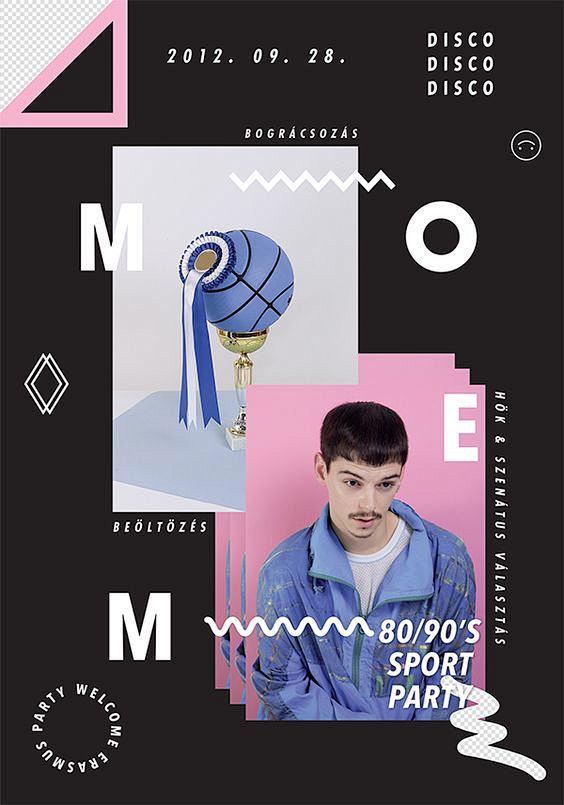 MOME 9o's POSTER - a...