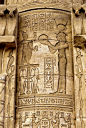 Hieroglyphics, Dendera Temple (Temple of Hathor), Dendera, Egypt: 