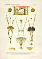 1900年代法國珠寶首飾設計圖鑑 / Paul Follot ​​​​