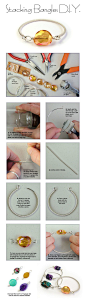 DIY Arm Candy Stacker Bangles Bracelets