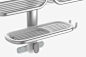 Aluminum Shower Storage : Household brand OXO introduces a new line of bath storage with their first venture utilizing rust-proof anodized aluminum. Engaging with factories to understand costs and capabilities, strategizing market positioning, and conduct