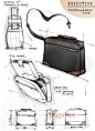 （男士）时尚贵气手绘箱包设计图_箱包设计_全球箱包网