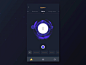 #APP设计# #动效设计# ​​​​ Artificial intelligence App - Dribbble  全人工智能家居生活是种什么样的体验？在移动端，人工智能通过深度学习和大数据分析，可以对用户的不同需求做出精准的内容推送，满足各种私人订制服务。所以，你准备好迎接智能家居时代的到来了吗？小编@大丁丁少女猫大力  ​ ​​​​...展开全文c