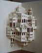 叹为观“纸”——纸雕建筑~ - 折纸的日志,人人网,折纸的公共主页