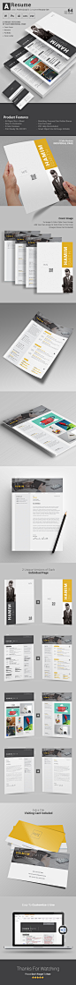 A Resume Set on Behance