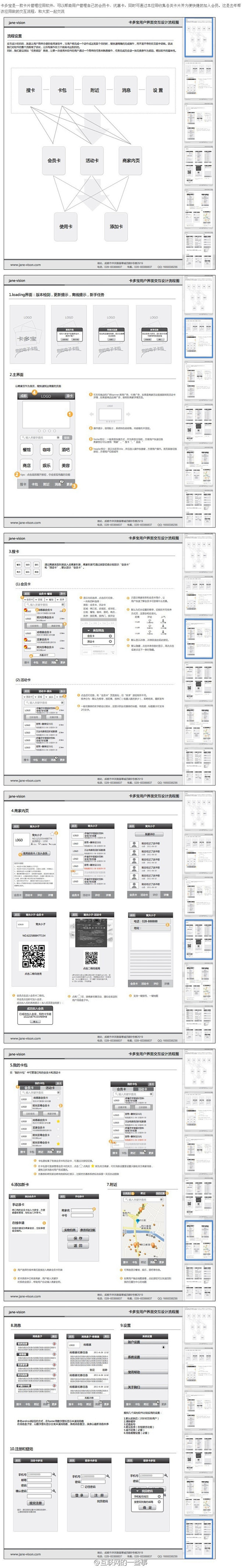 手机APP流程+原型