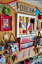 Craft-O-Maniac: Craft Room Wall Reveal