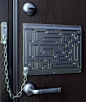 Defendius Labyrinth Security Lock - $53 : The Defendius door chain helps you protect your home against unauthorized entry. The chain is long enough to reach the far end of the maze. Please allow 2 weeks for delivery.