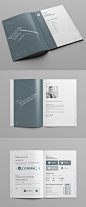 Brand Manual :  Brand Manual and Identity Template – Corporate Design Brochure – with 48 Pages and Real Text!!!Minimal and Professional Brand Manual and Identity Brochure template for creative businesses, created in Adobe InDesign in International DIN A4 