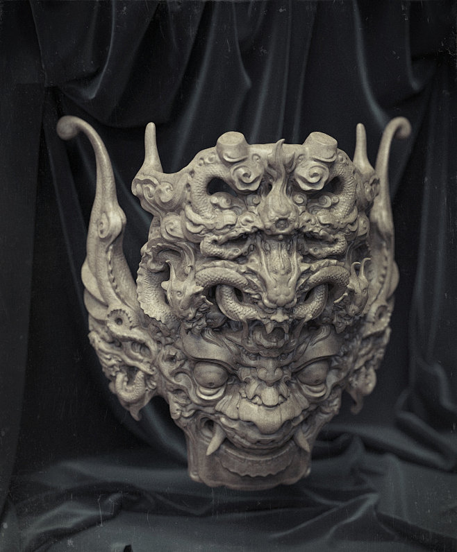 The mask, Zhelong XU...