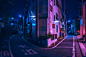 来自摄影师 Matthieu Bühler 拍摄的夜幕下的日本霓虹 ​​​​